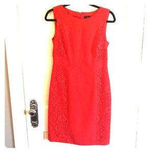 Adrianna Papell Coral Womens sheath dress